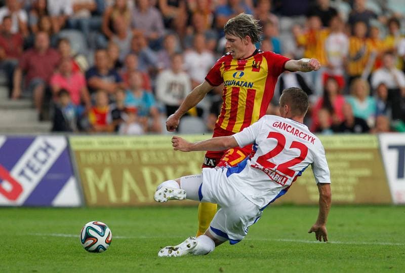 Football. T-Mobile Ekstraklasa. Korona Kielce - Gornik Zabrze. 15.08.2014