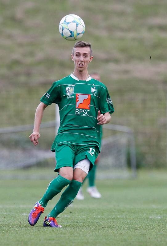 Football. III Liga Opolsko - Slaska. Szombierki Bytom - Rekord Bielsko Biala. 20.08.2014