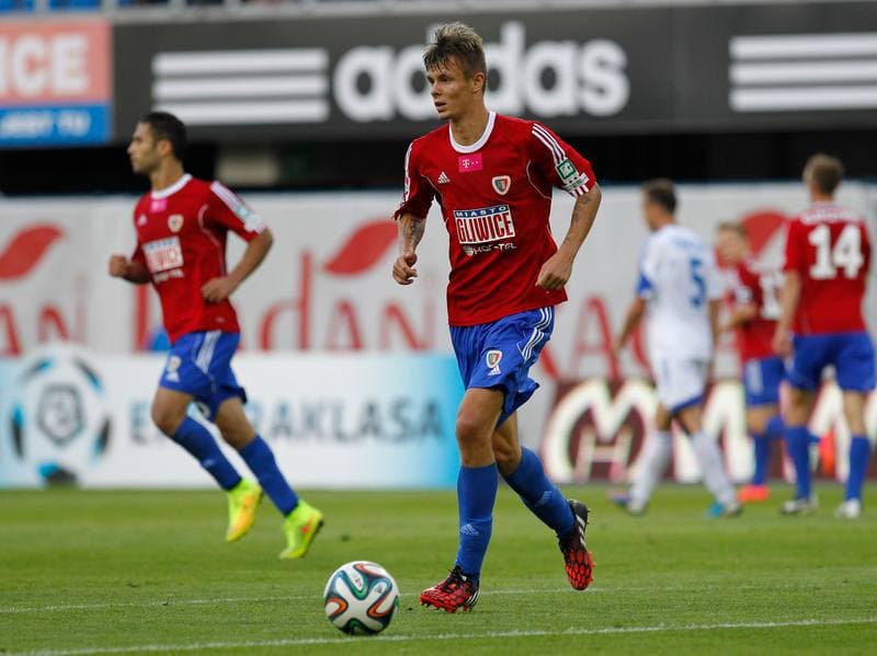 Football. T-Mobile Ekstraklasa. Piast Gliwice - Ruch Chorzow. 16.08.2014