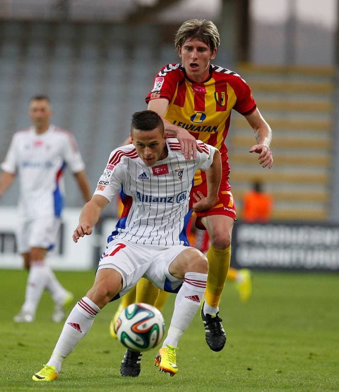 Football. T-Mobile Ekstraklasa. Korona Kielce - Gornik Zabrze. 15.08.2014