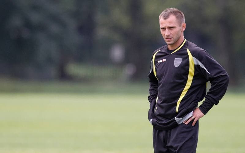 Football. GKS Katowice. Training. 25.01.2015
