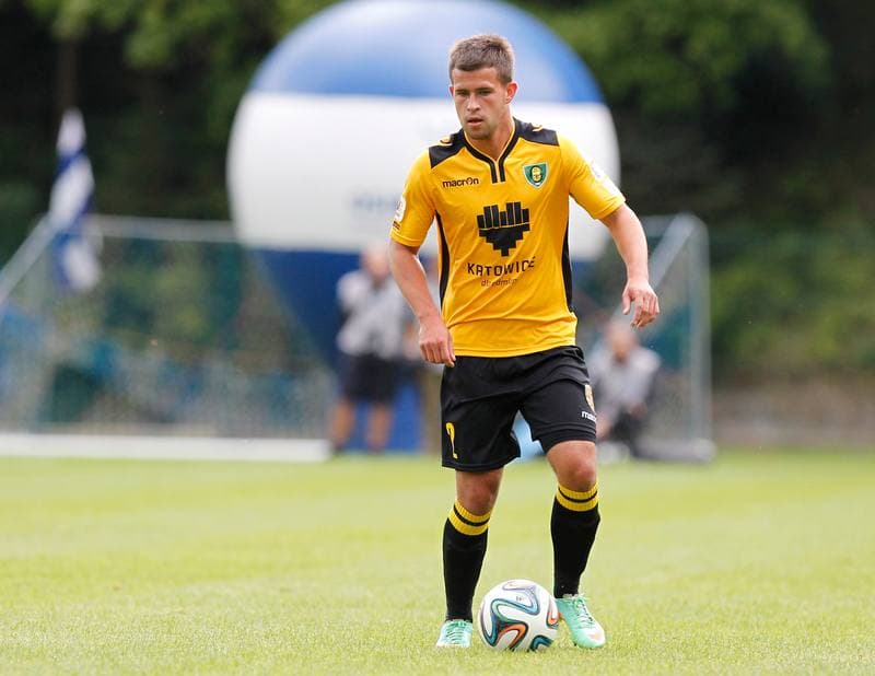Football. I Liga. Flota Swinoujscie - GKS Katowice. 24.08.2014