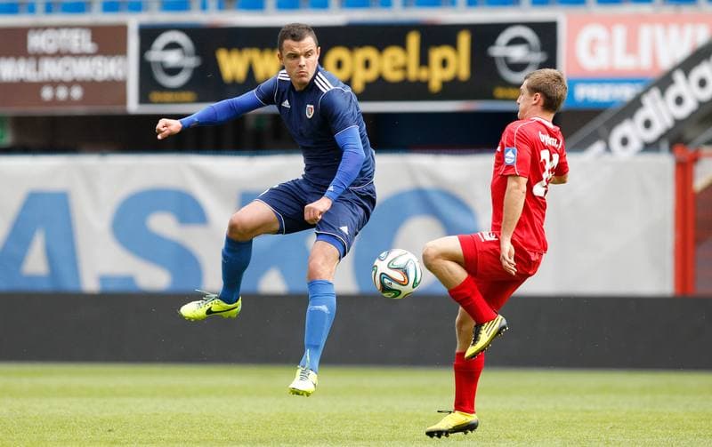 Football. III Liga. Piast II Gliwice - Polonia Bytom. 17.08.2014