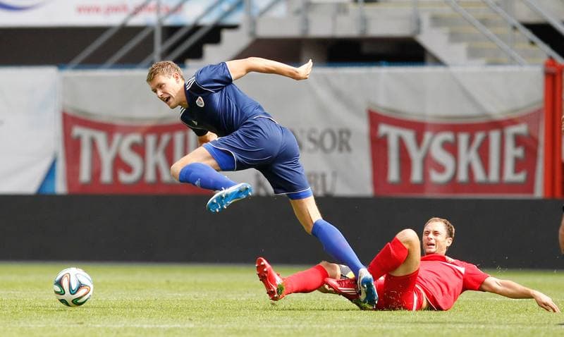 Football. III Liga. Piast II Gliwice - Polonia Bytom. 17.08.2014