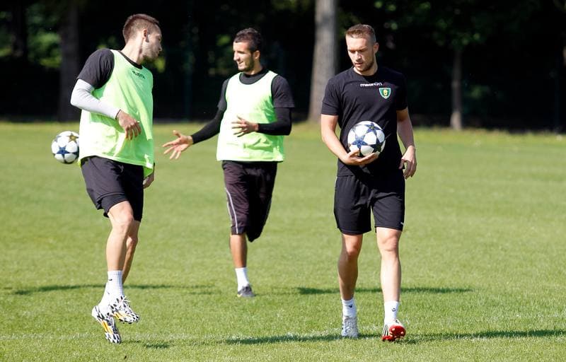 Football. GKS Katowice. Training. 25.01.2015