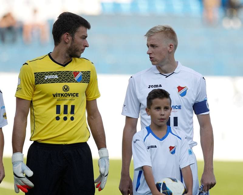 Football. SYNOT LIGA. Banik Ostrava - FC Zbrojovka Brno. 22.08.2014