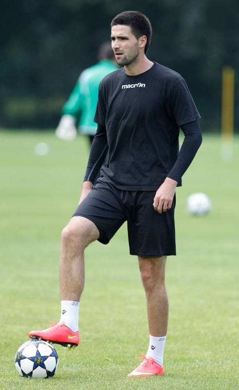 Football. GKS Katowice. Training. 25.01.2015