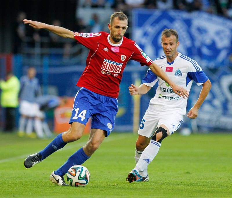 Football. T-Mobile Ekstraklasa. Piast Gliwice - Ruch Chorzow. 16.08.2014