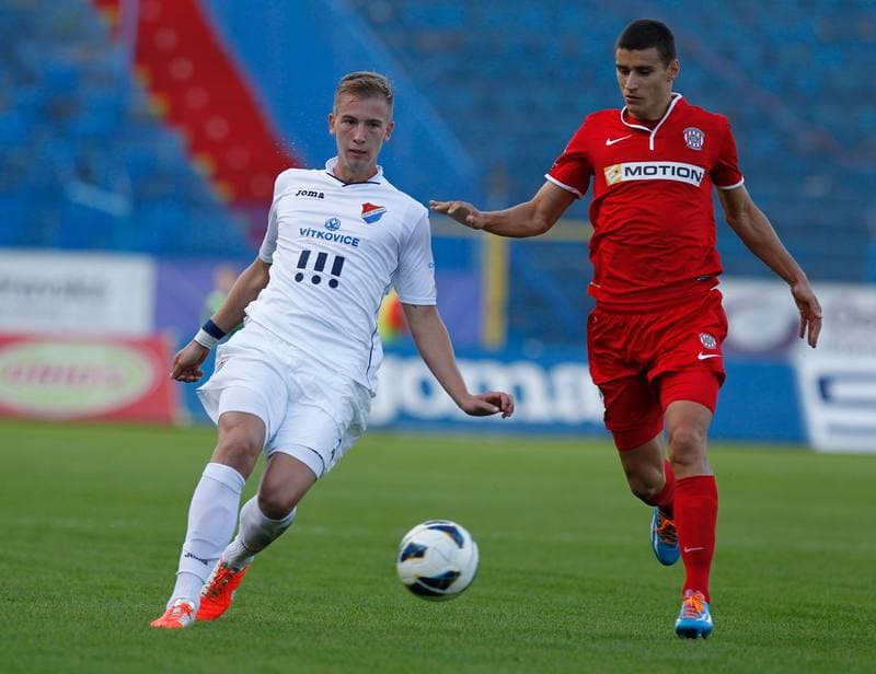 Football. SYNOT LIGA. Banik Ostrava - FC Zbrojovka Brno. 22.08.2014
