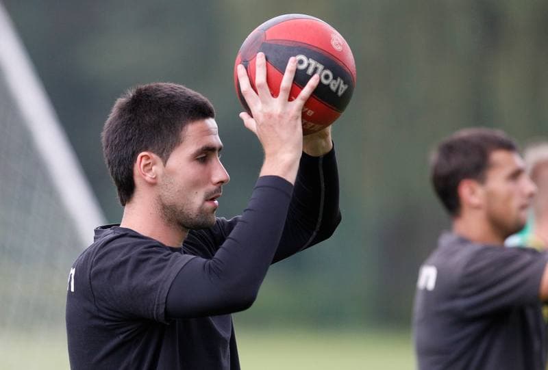 Football. GKS Katowice. Training. 25.01.2015