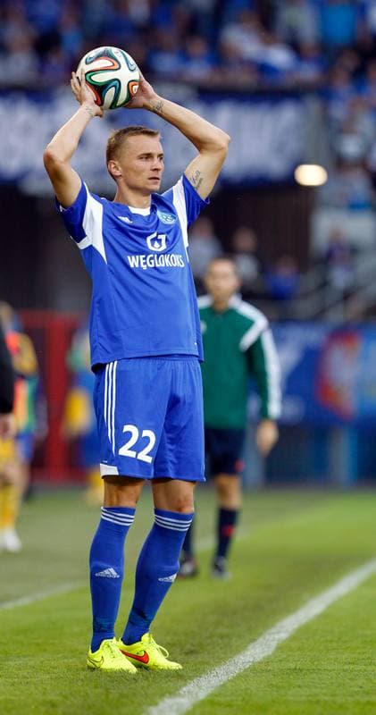 Football. UEFA Europa League. Ruch Chorzow - Metalist Kharkiv. 21.08.2014