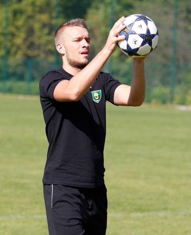 Football. GKS Katowice. Training. 25.01.2015