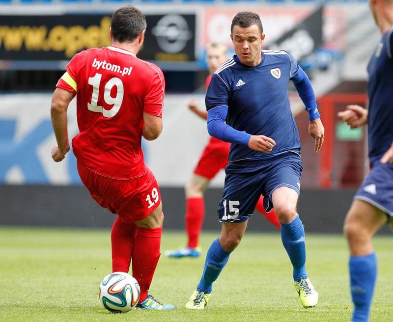 Football. III Liga. Piast II Gliwice - Polonia Bytom. 17.08.2014