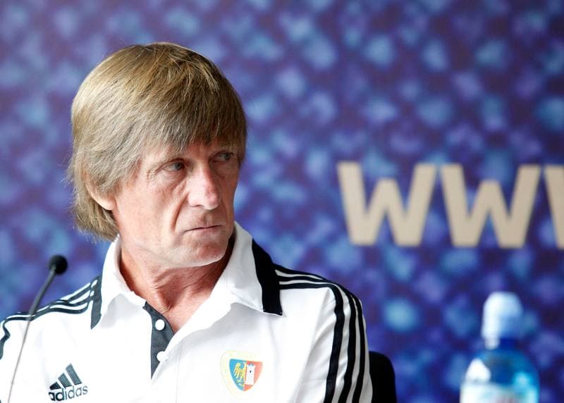 Football. Piast Gliwice. Press Conference. 14.08.2014