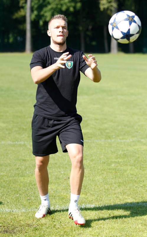 Football. GKS Katowice. Training. 25.01.2015