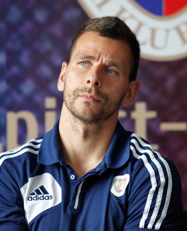 Football. Piast Gliwice. Press Conference. 14.08.2014