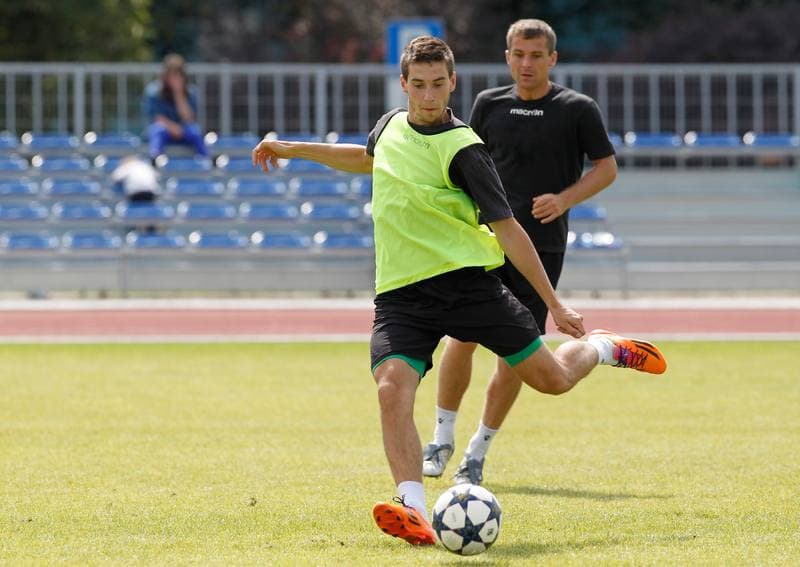 Football. GKS Katowice. Training. 23.08.2014