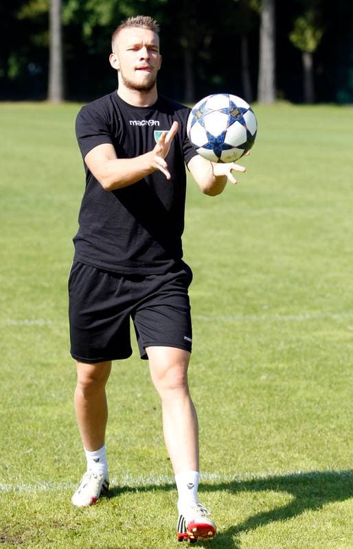 Football. GKS Katowice. Training. 25.01.2015