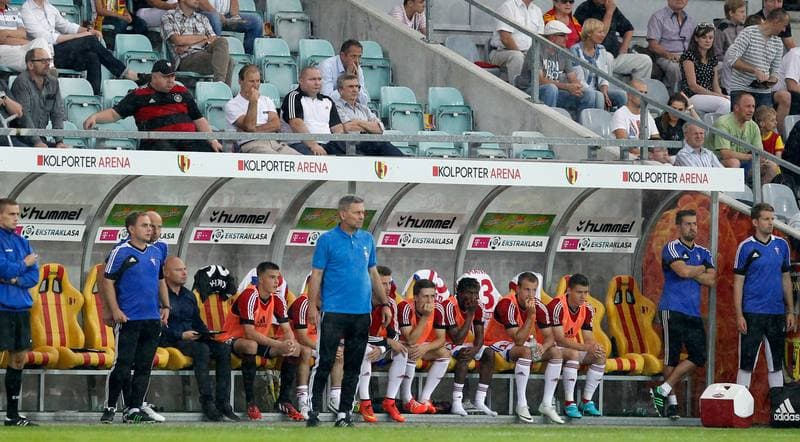 Football. T-Mobile Ekstraklasa. Korona Kielce - Gornik Zabrze. 15.08.2014
