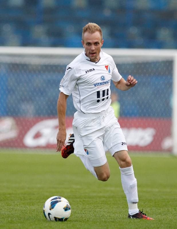 Football. SYNOT LIGA. Banik Ostrava - FC Zbrojovka Brno. 22.08.2014