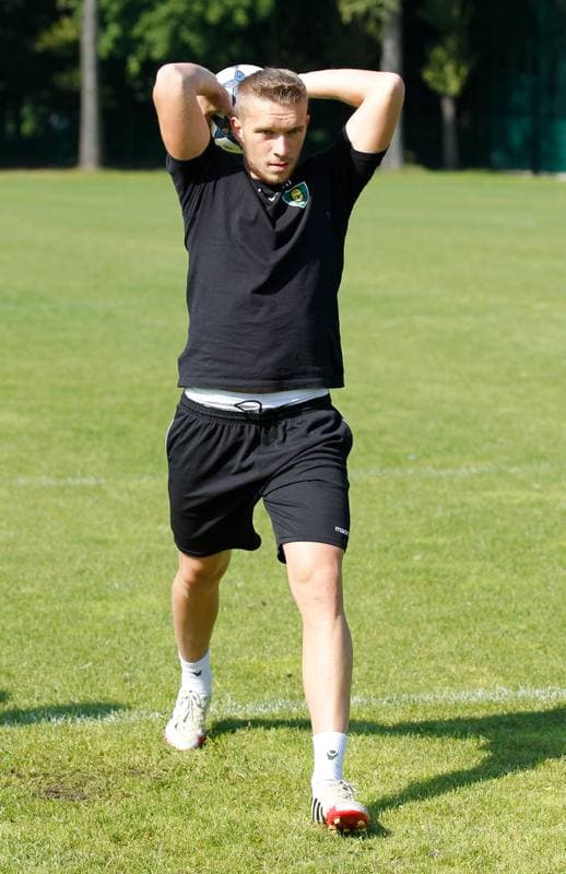 Football. GKS Katowice. Training. 25.01.2015
