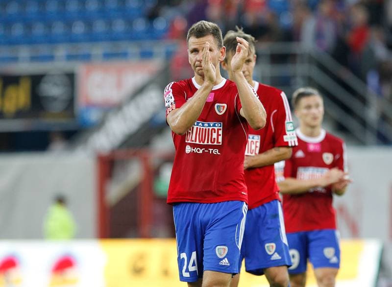 Football. T-Mobile Ekstraklasa. Piast Gliwice - Ruch Chorzow. 16.08.2014