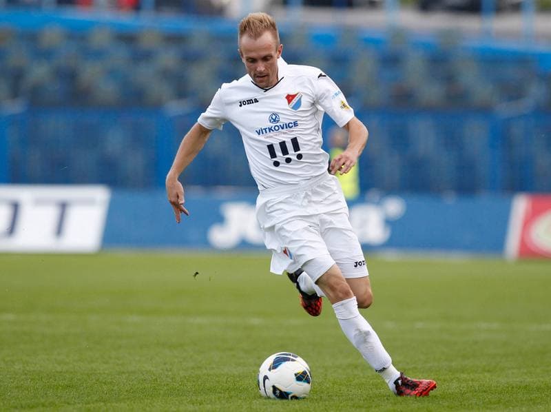 Football. SYNOT LIGA. Banik Ostrava - FC Zbrojovka Brno. 22.08.2014