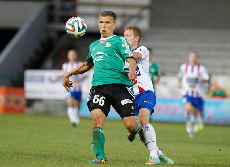 Football. T-Mobile Ekstraklasa. Podbeskidzie Bielsko Biala - GKS Belchatow. 18.08.2014