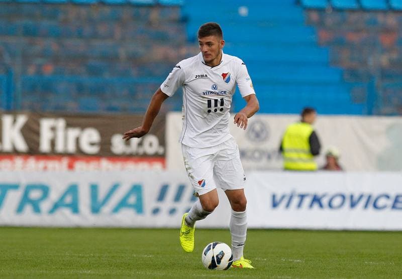 Football. SYNOT LIGA. Banik Ostrava - FC Zbrojovka Brno. 22.08.2014