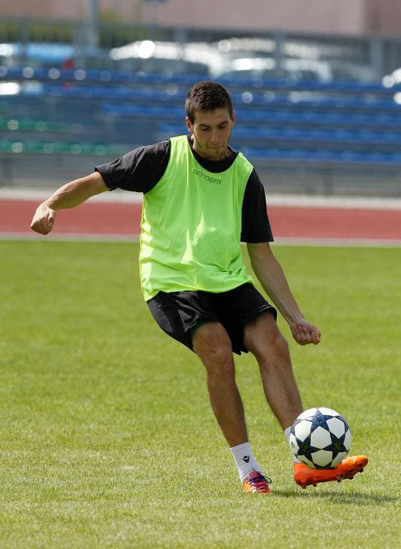Football. GKS Katowice. Training. 23.08.2014
