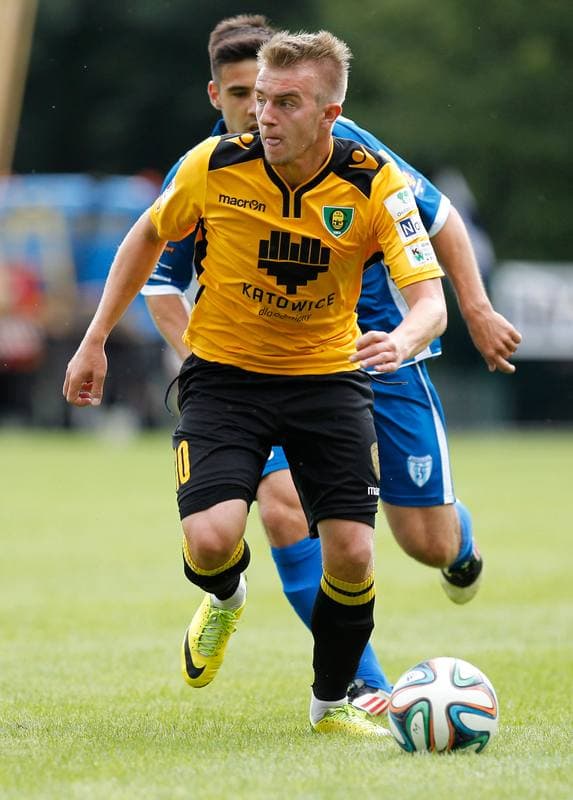 Football. I Liga. Flota Swinoujscie - GKS Katowice. 24.08.2014