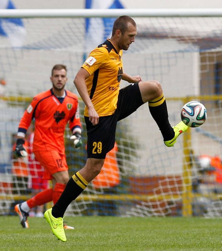 Football. I Liga. Flota Swinoujscie - GKS Katowice. 24.08.2014