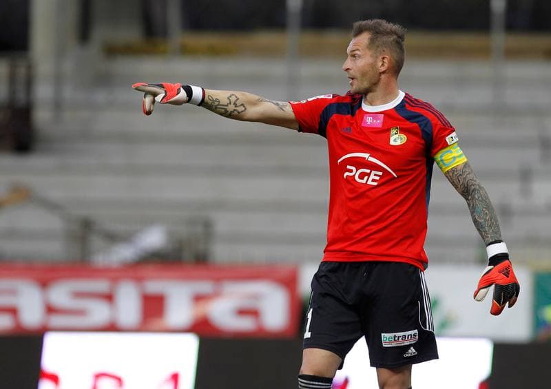Football. T-Mobile Ekstraklasa. Podbeskidzie Bielsko Biala - GKS Belchatow. 18.08.2014