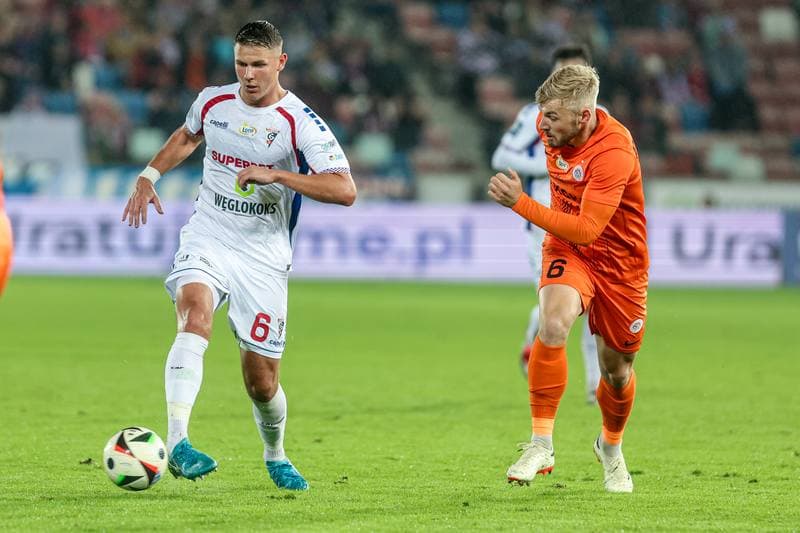 Football. PKO BP Ekstraklasa. Gornik Zabrze - Zaglebie Lubin. 05.10.2024