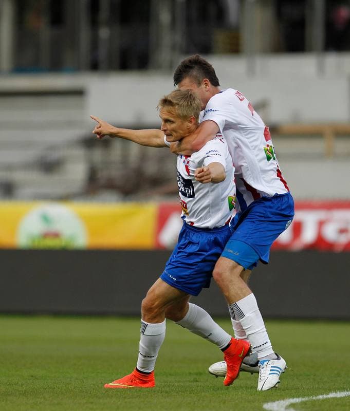 Football. T-Mobile Ekstraklasa. Podbeskidzie Bielsko Biala - GKS Belchatow. 18.08.2014