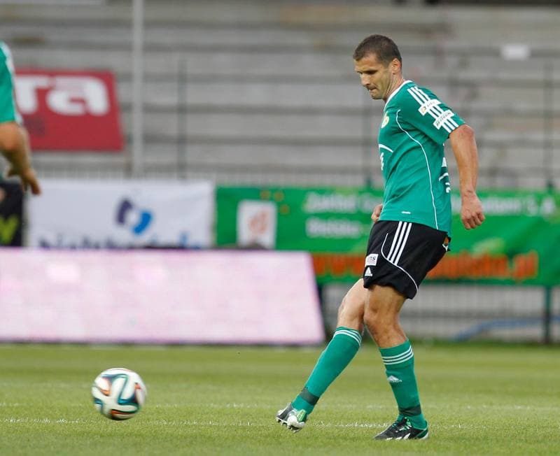 Football. T-Mobile Ekstraklasa. Podbeskidzie Bielsko Biala - GKS Belchatow. 18.08.2014