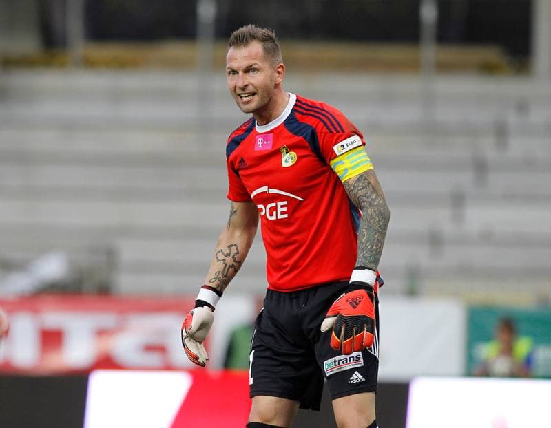 Football. T-Mobile Ekstraklasa. Podbeskidzie Bielsko Biala - GKS Belchatow. 18.08.2014