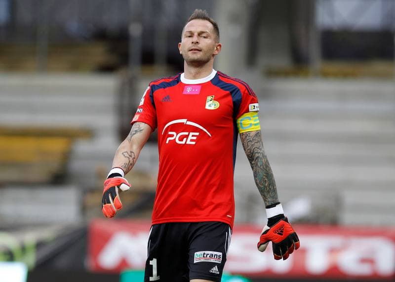 Football. T-Mobile Ekstraklasa. Podbeskidzie Bielsko Biala - GKS Belchatow. 18.08.2014