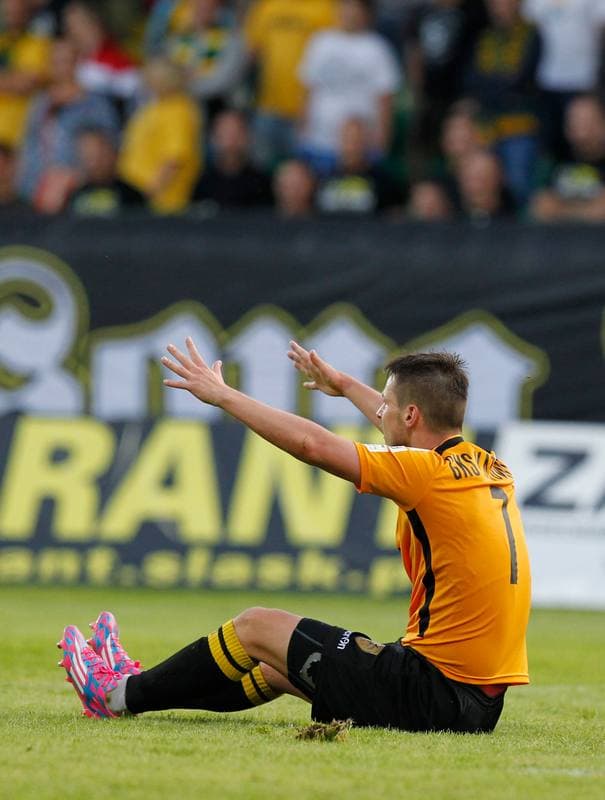 Football. I Liga. GKS Katowice - Termalica Bruk-Bet Nieciecza. 17.08.2014