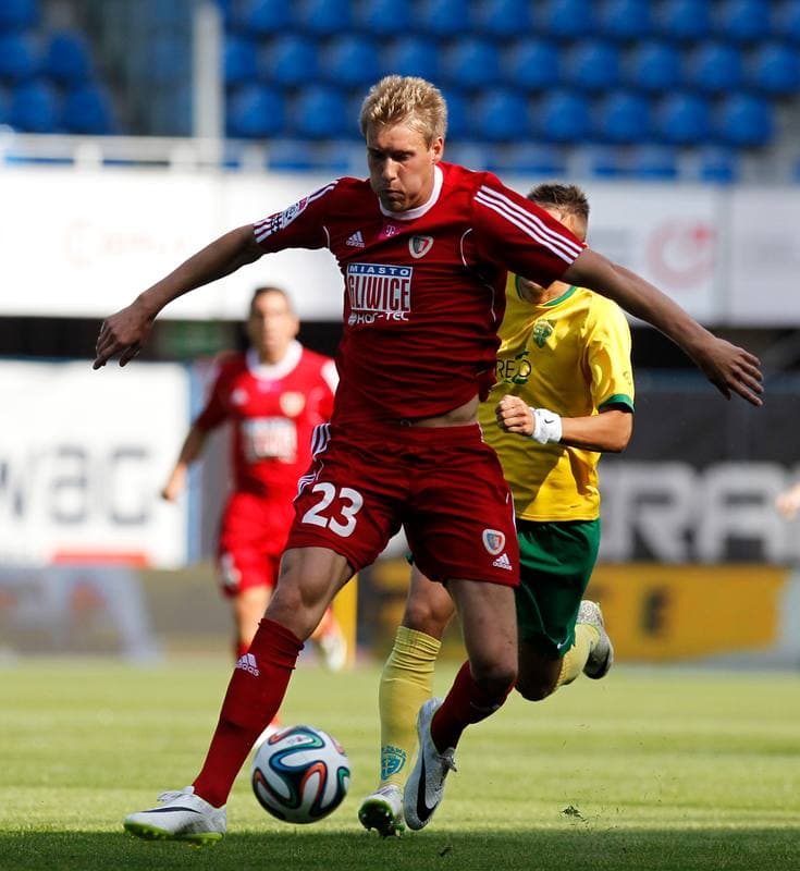Football. Piast Gliwice. MSK Zilina. 13.07.2014