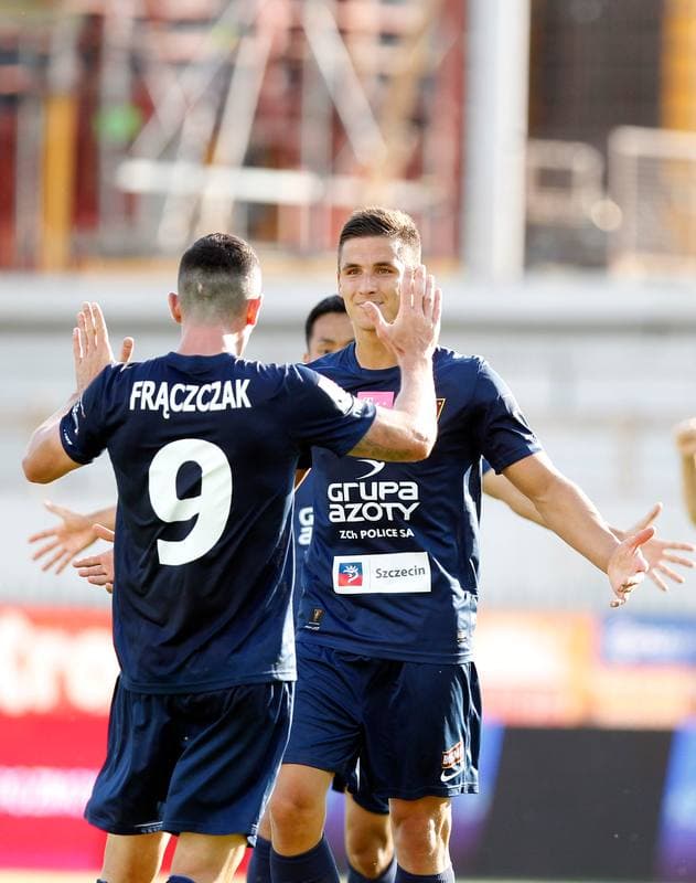 Football. T-Mobile Ekstraklasa. Podbeskidzie Bielsko Biala - Pogon Szczecin. 18.07.2014