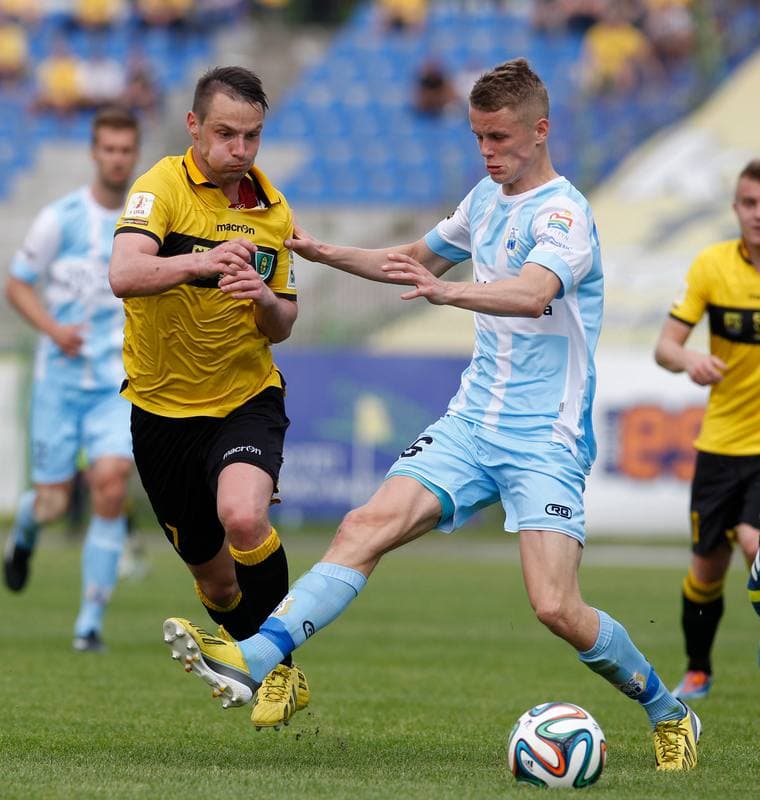 Football. I Liga. Stomil Olsztyn - GKS Katowice. 25.05.2014