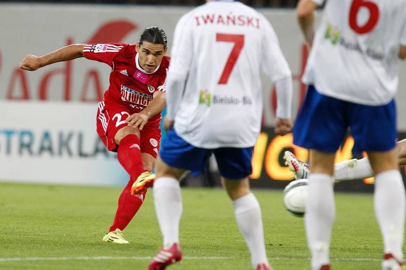 Football. T-Mobile Ekstraklasa. Piast Gliwice - Podbeskidzie Bielsko Biala. 31.05.2014