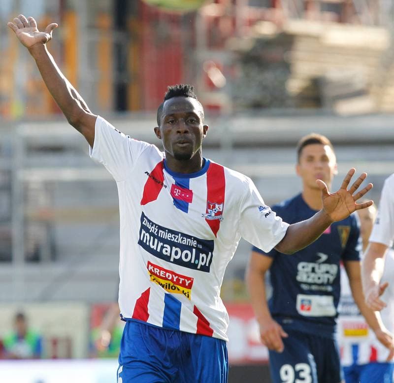 Football. T-Mobile Ekstraklasa. Podbeskidzie Bielsko Biala - Pogon Szczecin. 18.07.2014