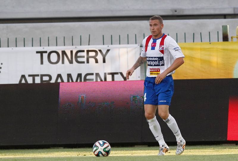 Football. T-Mobile Ekstraklasa. Podbeskidzie Bielsko Biala - Pogon Szczecin. 18.07.2014