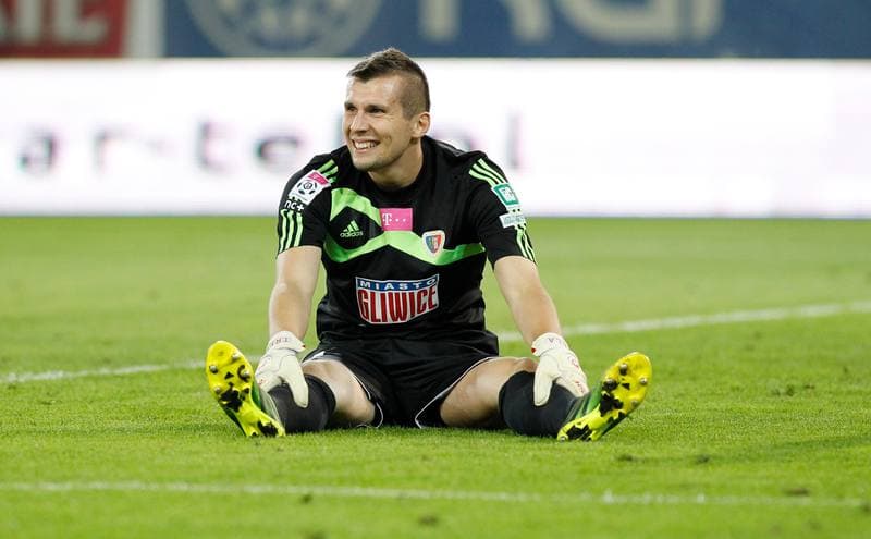 Football. T-Mobile Ekstraklasa. Piast Gliwice - Podbeskidzie Bielsko Biala. 31.05.2014