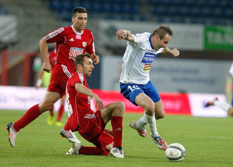 Football. T-Mobile Ekstraklasa. Piast Gliwice - Podbeskidzie Bielsko Biala. 31.05.2014