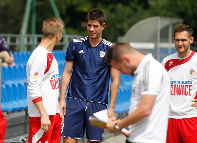 Football. Piast Gliwice. Training. 20.06.2014