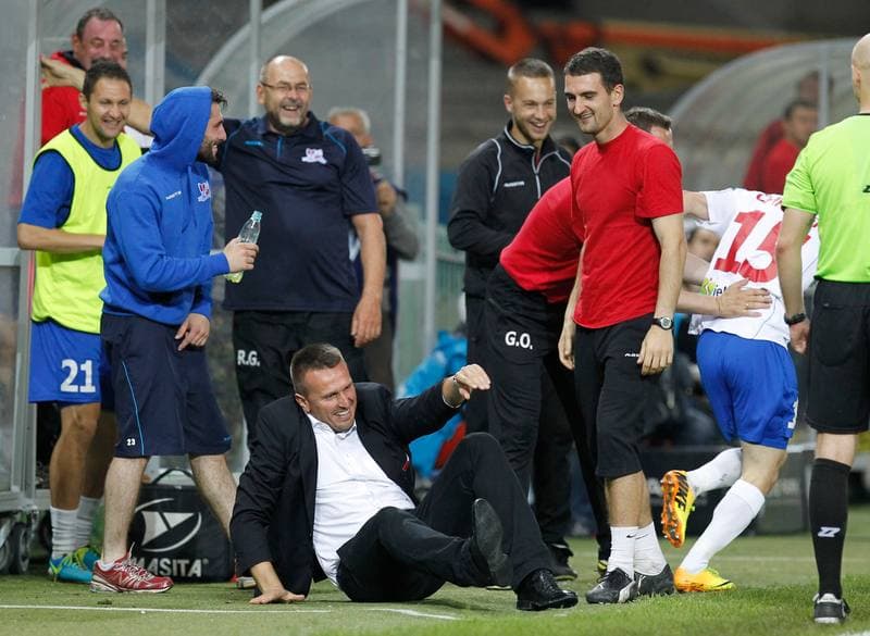 Football. T-Mobile Ekstraklasa. Podbeskidzie Bielsko Biala - Zaglebie Lubin. 27.05.2014