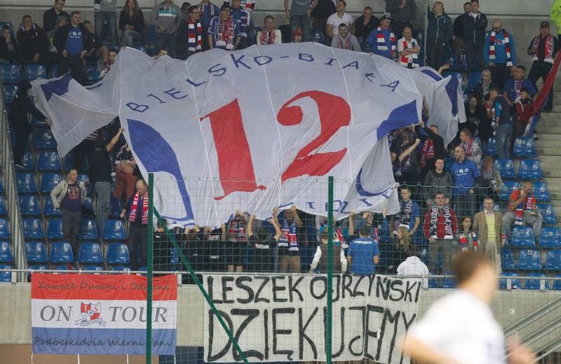 Football. T-Mobile Ekstraklasa. Piast Gliwice - Podbeskidzie Bielsko Biala. 31.05.2014